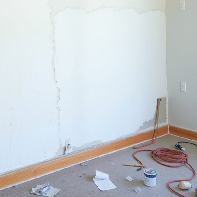 Drywall repair project