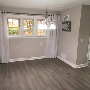 Interior painting project