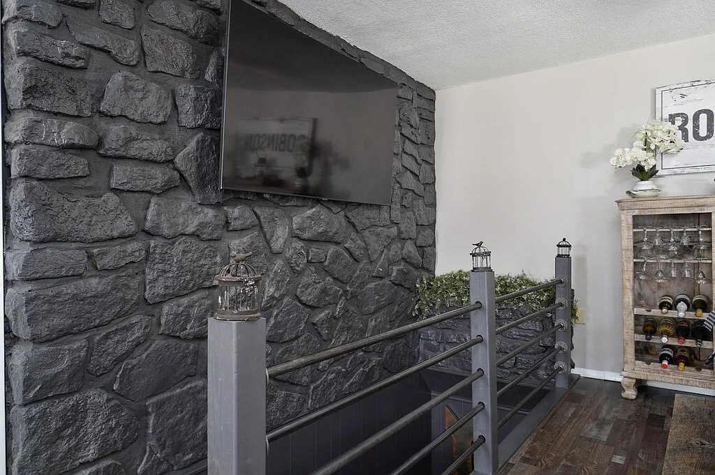 Living room remodel and interior paint project